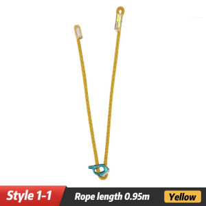 Outdoor Adjust Eye-to-eye Sling Rope Positioning Lanyard Adjuster For Ascend Descend Xinda Rock Climbing SRT Caving Tools