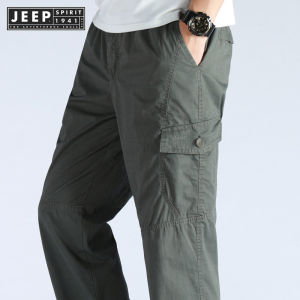 Jeep Spirit 1941 estd Outdoor Loose Legs Fashion New Straight Workwear Casual Pants
