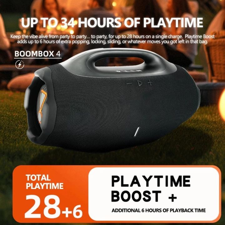 🔥รับประกัน 3 ปี 🔥 JB_l BoomBox4 ลำโพงบลูทูธ Portable Bluetooth Speaker ...