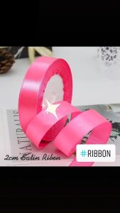 GOCRAFT 2cm Satin Ribbon 22m/Roll 50 Colours Ribbon for Bouquet Gift Wrapping Wedding Flower & DIY Craft