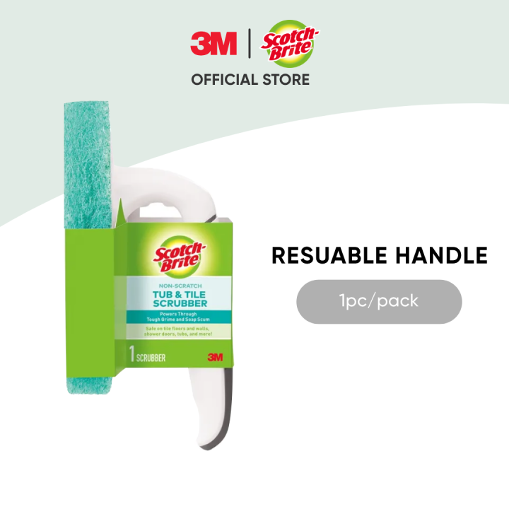3M™ Scotch Brite® Non-Scratch Tub & Tile Scrubber | Lazada PH
