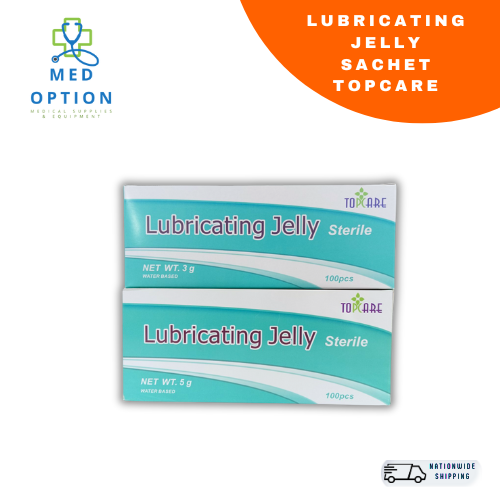 TOPCARE Lubricating Jelly Sachet 100's - BOX | Lazada PH