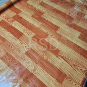 10 yards Wood Design Rubberized Linoleum Flooring Sheet