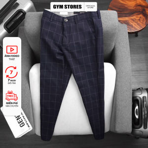 FREESHIP QUẦN TÂY NAM CAO CẤP CHẤT MỀM KHÔNG NHĂN CARO  SIZE 27-36 TDCR02