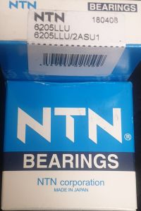 NTN Bearings 6205-2RS Sealed with Rubber Shielding - (1 piece per order)