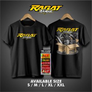COD ( Free Sticker ) Kaos Ragat Ninja Terbaru - Kaos Distro Baju Racing Ninja R RR SS Superkips Cotton Combed Gratis Stiker Hologram COD Free Stiker Katun - 16CO.PEMT.2024.04