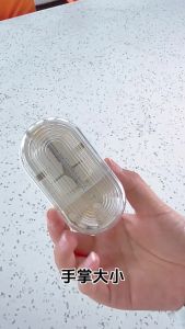 Adjustable Pill Cutting Box 1/2 1/3 1/4 Safety Material Dustproof Portable Pill Divider Storage Box Precise Pill Cutter