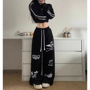 KITTY LOOSE PANTS CELANA BAGGY STANDAR WANITA KULOT CELANA PANJANG