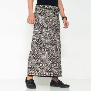 Sarung Batik Cap Bahan Rayon Groyor Motif Terbaru Kekinian Muslim Santri Pria Wanita Dewasa
