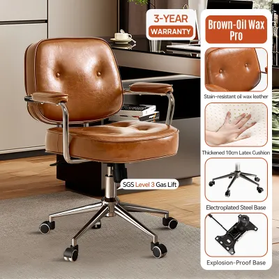 Xpanse Tech Cloth office chair adjustable ergonomic chair study chair swivel kerusi pejabat Med Back kerusi belajar gaming chair