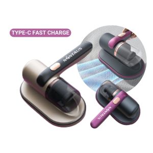 Máy hút bụi giường nệm ghế sofa cầm tay không dây công suất lớn làm sạch bụi mịn diệt khuẩn bằng tia UV