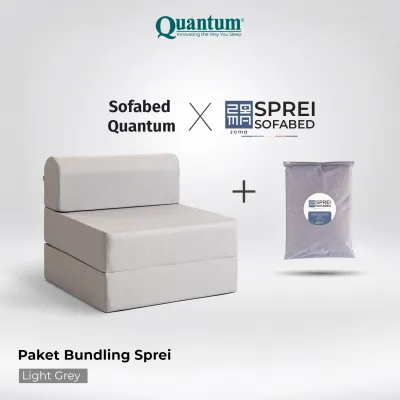 Quantum Trifold Sofabed / Sofa Bed Kasur / Sofa Tidur Lipat Minimalis / Tebal 20cm