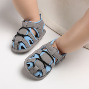 Little O baby shoes New Summer season Newborn sandals Soft bottom Boys shoes Non-slip Girls Shoes Breathable Toddler shoes