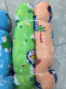 Gối ôm tặng vỏ siêu to gòn pha mềm mại màu sắc bắt mắt size 30x100