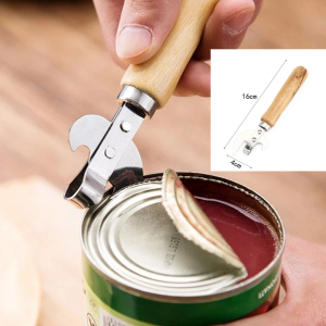 3 in 1 Heavy Duty Can Opener Manual Can Opener Stainless Steel Lids Off Jar Opener And Bottle Opener