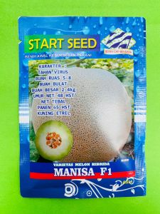 Benih Melon Varietas Super Manis MANISA F1 isi 800 biji dari Start Seed MANTAB