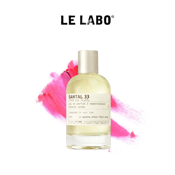 LongLasting Fragrance Le Labo Santal 33 Eau De Parfum 100ml For Women