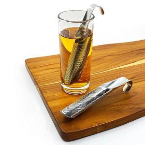 Stainless Steel Tea Infuser Mesh Strainer Filter Pipe Spice Infuser Soup Tea Leakage Net Set