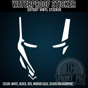 IRON MAN V4 Sticker / Cutout Vinyl Sticker / Decal Waterproof