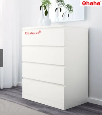 [ Freeship HCM ] Tủ Đựng Đồ Nhiều Ngăn OHAHA - 4 Hộc Kéo Tiện Dụng T001