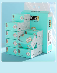 (ยกแพ็ก 6 / 8 / 10ห่อ)กระดาษเช็ดหน้า (หนา5ชั้น 300แผ่น) เช็ดปากกระดาษทิชชู่ กระดาษชำระ กระดาษทิชชู่เช็ดหน้า กระดาษชำระ แผ่นทำความสะอาด