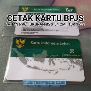 Kartu berbahan PVC tebal kartu nama