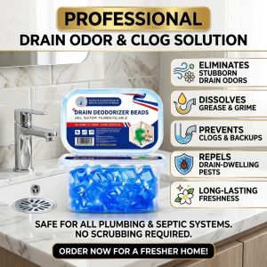 Multi Purpose Drain Cleaning Gel Balls Powerful Fast Acting Drain Unblocker Effective Kitchen Sink Bathroom Pipe Clog Remover Home Cleaning Tool