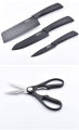 7Pcs/Set Anti-rust Full Set Of Stainless Steel Kitchen Knife Tools Retro Stainless Steel Cutting And Cutting Tool Set Gift Box Supplies. 