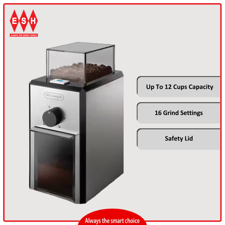 DeLonghi KG89 Various Grind Size Burr Coffee Grinder Lazada