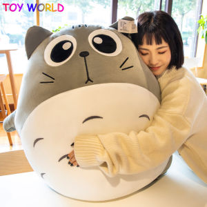 4 Style Multi-size Cute Soft Cartoon Totoro Plush Doll Stuffed Toy Sleeping Hug Pillow Kid Boy Girl Birthday Gift Home Decoration