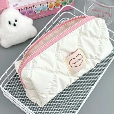 Kotak Pensil Kotak Pensil Kapasitas Besar Lucu Pen Bag Stationery Box