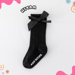 BOBOHO - KAOS KAKI PANJANG ANAK BAYI CEWEK ANTI SLIP / KAUS KAKI ANAK BAYI PEREMPUAN / BABY SOCKS