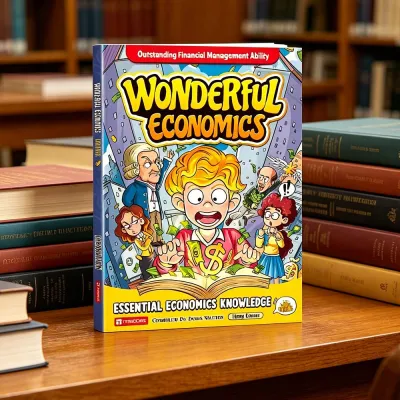 Wonderful Economics Book - Essential Economics Knowledge & Financial Management for Kids - Fun Comic Style Educational Guide