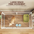 Greenpets Indoor Dog Playpen Easy Assemble Pen Fence Dog Cage with isolation door anti-collision door lock Bakod na Panulat. 