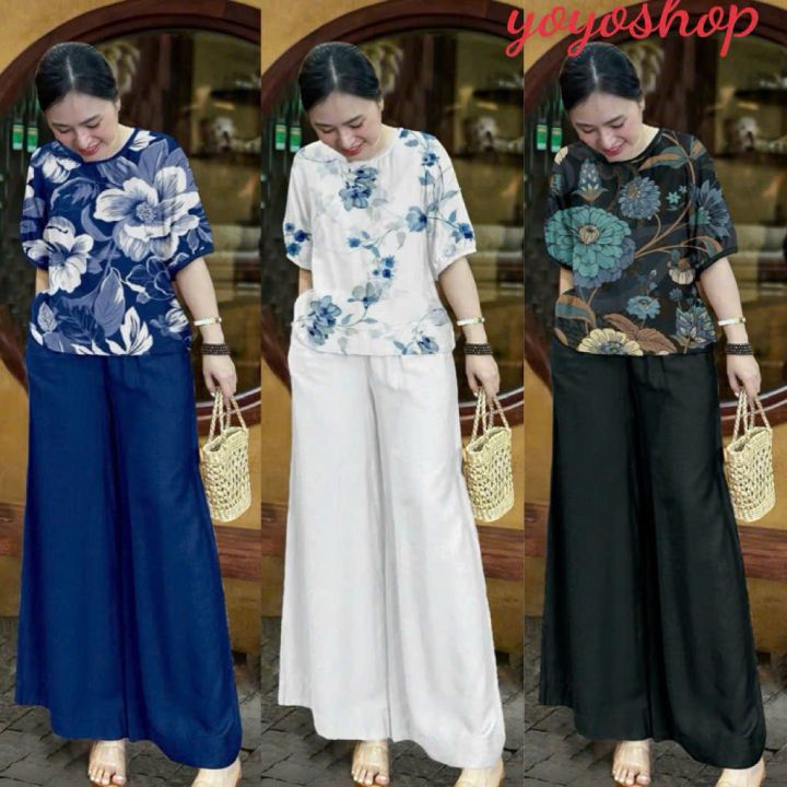 Đồ Bộ Nữ ED Trung Niên – Chất Đũi Hàn – Mặc Nhà, Dạo Phố | Lazada.vn