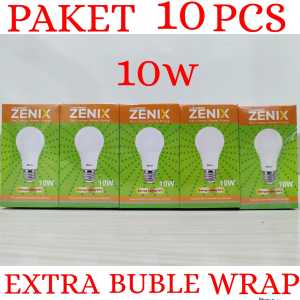 Lampu LED Putih Bergaransi Bohlam LED Lampu Bohlam LED PAKET 10PCS