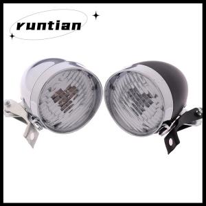 runtian 3 LED Retro Bicycle Bike Front Light Headlight Vintage Flashlight Lamp