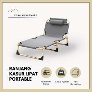 Ranjang Kasur Tempat Tidur Lipat Portable Folding Escort Bed