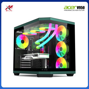 Acer V950 Full View RGB Gaming Case for Micro ATX/ITX/ATX with 270° Panoramic Design