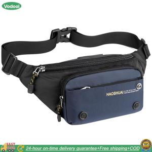 【24 hours Flash Delivery】Men Hiking Belt Bag Adjustable Strap Fitness Mobile Phone Bag Wear-Resistant Marathon Fanny Pack Running Accessories