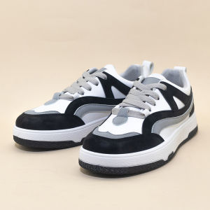 Four Seasons Outdoor Womens Color Matching Trendy All-Match Low Top Casual Shoes Daily Flat Lace-up Board Shoes Chinese Size