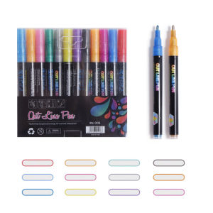 Highlighter Multicolor Popular Color Marking the Content of the Focus Color-changing Flash Flexible
