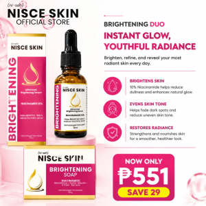 NISCE SKIN Brightening Glow Duo