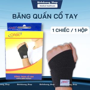 Băng cổ tay orbe hỗ trợ cố định cổ tay hạn chế chấn thương khi vận động luyện tập thể thao