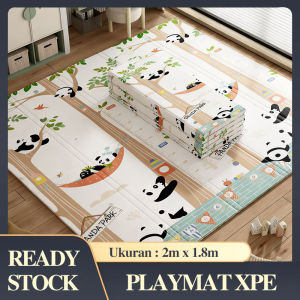 Karpet Lipat Bahan Tebal 180x200cm  Playmat Bayi Matras Tikar High Quality Foldable Foam Matras Anak