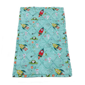 Nệm cho bé 1-5 tuổi vải Cotton Satin Hàn Quốc mềm mát thấm hút tốt nhiều họa tiết đáng yêu