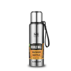 UPORS Large Capacity Stainless Steel Thermos Portable Vacuum Flask Insulated Tumbler with Rope Thermo Bottle 500/700/1000/1500ml2026