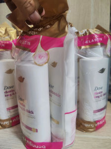 Combo 1 sét 2 chai dầu gội + xã DOVE Elastin dưỡng tóc dài và dầy gội 360ml + 1 xã 330 ml hàng chính hãng Thái Lan cao cấp