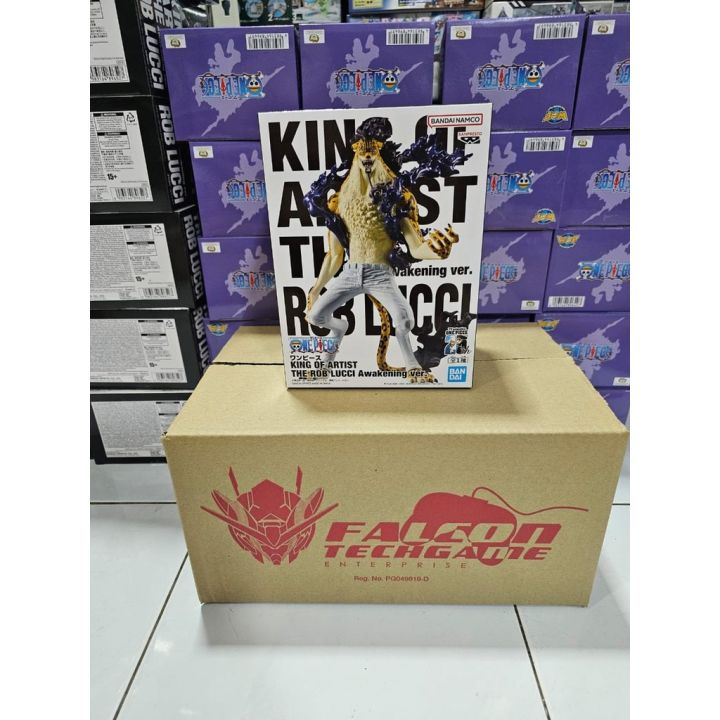 Figura Rob Lucci One Piece – King Of Artist Awakening Ver. 19 Cm, De Banpresto, Coleccionable De PVC Para Fans Del Anime