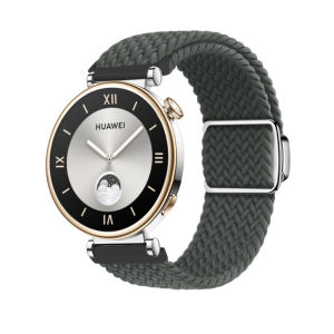 18mm Braided Loop Nylon Strap For Huawei Watch GT 5 GT 4 41mm Smart Watch Magnetic Bracelet huawei watch gt5 Gt 4 Strap